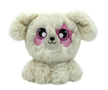 Squeezamals Deluxe  Fluffy Puppy  Slow Rise 8 inch