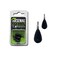 Arsenal BlackOut Series Tungsten  Tear Drop Shot Weights 12oz