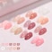 OPUIU Milky White Nude Pink Red Glitter Jelly Gel Nail Polish Set 10 Bottles Summer Sheer Transparent Gel Polish Set UV LED Soak Off Nail Gel