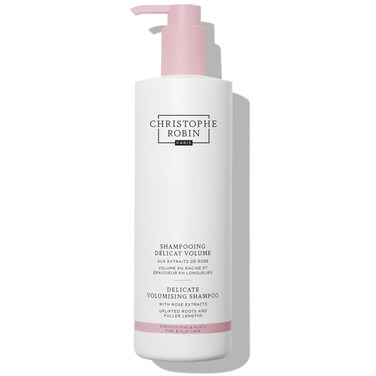 Christophe Robin Delicate Volumizing Shampoo With Rose Extracts for Thin Fine and Flat Hair Jumbo Size 169 fl oz