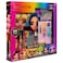 Rainbow High Makeup Artist Studio by Horizon Group USA Create Makeup Looks Characters Includes SpiralBound Beauty Book Play Makeup Cosmetic Brush Stickers Crayons Gems  More Multi