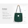 Women Tote Bags Grocery Shoulder Bag Corduroy with Inner Pocket for Work Beach Lunch Travel Shopping Shopper Handbags