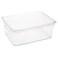 Simplify Medium Super Clear Lidded Storage Bin