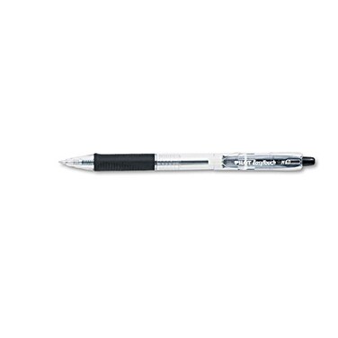 PILOT EasyTouch Refillable  Retractable Ballpoint Pens Medium Point Black Ink 12Pack 32220