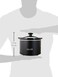 CrockPot Mini 15 Quart Round Manual Slow Cooker Black SCR151