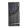 Capri Tools Angle Open End Wrench Set 30 and 60 angles 14 to 1 in SAE 13Piece with Mechanic Tray