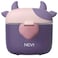 NCVI Baby Formula Dispenser On The Go Formula Container to Go Formula Holder for Travel Outdoor Picnic with Baby Infant Portable Container for Milk Powder Snacks Candy Fruits Purple