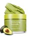 GLAM UP Moisturizing Avocado Clay Mask  Deep Pore Cleansing Detox Clay Mask with Bentonite Kaolin Clay and Avocado  Vegan Clay Mask for Face and Body  125ml423 Oz