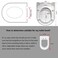 Toilet Seat will Slow Close Modern Lid Toilet Covers White DShape Easy Clean  Fix Adjustable Hinges Seat Quick Release Loo  Installation Tool fixtures Included