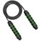 Ytnqd Jump Rope AngleFree Ball Bearing Fast Rope Skipping Adjustable Memory Foam Anti Skid Handle Skipping Rope New Fitness Speed Rope for Men and Women Suitable for Aerobic Exercise Black Green