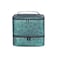 RZMAYIS Nail Polish Carrying Case BagHolds 30 Bottles DoubleLayer Nail Polish Storage and Nail Dryer Case Green