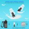 High Fidelity Earplugs  Comfortable Reusable Silicone Ear Plugs with Cord for Snoring Shooting Range Concerts Travel 30db Noise Canceling Protects Hearing for Men  Women Stylish Black