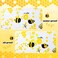 100 Pcs Wax Paper Sheets for Food Bee Day Wax Paper for Food Sandwich Wrap Paper Deli Wraps Waterproof Oilproof Picnic Basket Liners with Bee Pattern for Kitchen Handmade Food