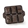 Nordic Ware Harvest Bronze Cast 5Cup Brown