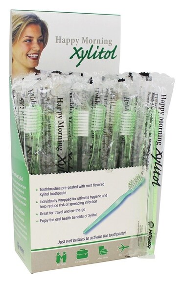 Hager Pharma Toothbrush  with Xylitol  Happy Morning  1 Case