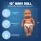 Constructive Playthings Huggable MultiCultural Baby Dolls for Kids Set of 4