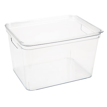 Simplify Large Super Clear Lidded Storage Bin