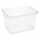 Simplify Large Super Clear Lidded Storage Bin
