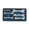 Capri Tools Slim Mini Open End Wrench Set SAE 316 to 916 in 5Piece