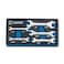 Capri Tools Slim Mini Open End Wrench Set SAE 316 to 916 in 5Piece