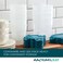 Rachael Ray LeakProof Stacking Container Food Storage Bin Set 20Piece Clear with Teal Lids