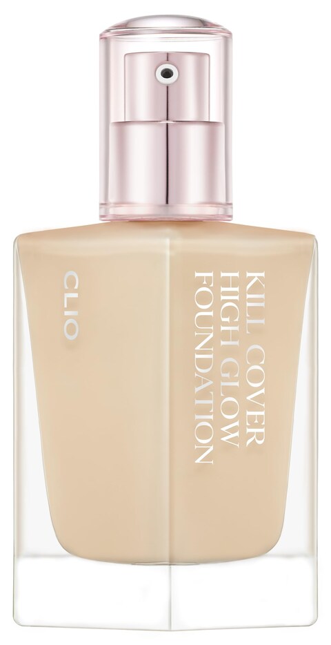 CLIO KILL COVER HIGH GLOW FOUNDATION 3 LINEN 13 Fl Oz