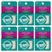 Toms of Maine Naturally Waxed Antiplaque Flat Dental Floss Spearmint 32 Yards 6Pack Packaging May Vary