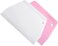 Bamutu Dough Scraper 2 PCS Plastic Pastry Bread Scraper Dough Cutter Scraper Tool for Pizza Dessert Cake Baking Pastries Bread Whitle and Pink