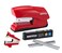 Bostitch Office Heavy Duty 40 Sheet Stapler with 1250 Staples  Claw Remover Small Stapler Size Fits into the Palm of Your Hand Value Pack Red B175REDVP
