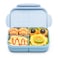 MISS BIG Bento BoxBento Box for KidsLunch Box KidsIdeal Leakproof Kids Lunch BoxLunch Containers No BPAs and Chemical DyesMWDW  Fridge Safe1150ml Blue