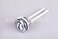 Magicshell Toilet Button 2PCS 38mm Dual Push Toilets Flush Button Toilet Tank Button with Thread Diameter Silver For Water Valve