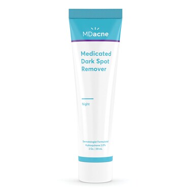 MDacne Dark Spot Remover For Face  Body 2oz  Improves Skin Brightness Texture  Tone  OilFree for Sensitive  AcneProne Skin  AHA  BHA Enhances Skin Radiance  Dermatologist Formulated