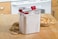 Prep Solutions by Progressive Flour Keeper with Built in Leveler 38 Quart Capacity