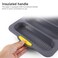 YYTONG Loaf Pan French Fourhole Bread Nonstick Pan Easy Release Household Silicone Food Baking Breakfast Warm Afternoon Tea Romantic Dinner Tool