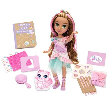 Jada Toys BKind ECO Dolls BKind Ivy ECOFriendly Fashion Doll with Craft Play255713002