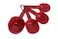 MIRRO 4pc Nested Measuring Cups Set Red