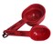 MIRRO 4pc Nested Measuring Cups Set Red