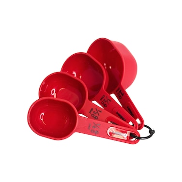 MIRRO 4pc Nested Measuring Cups Set Red