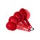 MIRRO 4pc Nested Measuring Cups Set Red
