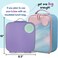 bbox Lunch Box for Kids Jumbo Bento Box with 4 Compartments 2 Leak proof Removable Divider Gel Cold Pack For Older Kids and Big Eaters Ages 3 School Supplies Lilac Pop 8 Cup Capacity