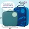bbox Lunch Box for Kids Jumbo Bento Box with 4 Compartments 2 Leak proof Removable Divider Gel Cold Pack For Big Eaters Ages 3 School Supplies Emerald Forest 8 Cup Capacity