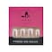 iMABC False Nails Short French Fake Nail Kit Set Thin Gel Acrylic Press On Nail Tips Full Cover Rose White Finger Art Tips for Women and Girls