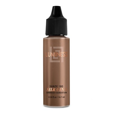 Luminess Air Silk 4In1 Airbrush Foundation Foundation Shade 180 5 Fl Oz  Sheer to Medium Coverage  AntiAging Formula Hydrates and Moisturizes  Professional Makeup Kit for Cordless Air Brush