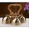 4bell Embossed Brass Altar Bells