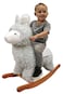 Large Rocking Horse  Plush Llama Rocker for Kids