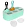 Boon PULP Silicone Feeder Freezer Tray  Includes Silicone Tray and Lid with 2 PULP Silicone Baby Food Feeders  Baby Food Storage