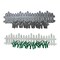 Fence Cutting Dies Grass Straw Die Cuts Metal Embossing Stencils Template Mould for Card Scrapbooking Album Paper Card Decor and DIY Crafting