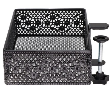 Aurynns Clipon Drawer organizersdesk organizercan be clipped around the table to store small items black