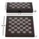 GSE Games  Sports Expert 3in1 Carbon Fiber Tech Folding Chess Checkers and Backgammon Board Game Combo Set Portable Travel Chess Checker Backgammon Set for Kids  Adults