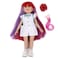 HBwig Doll Wig for 18 Girl Doll  Tangle Resistant Red and Pink Wigs  11 Wig Cap fits All 18 Dolls for Kids Gifts  Braid Exquisite Doll Designs G744